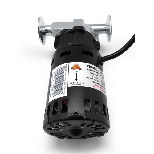 X-Dry Series Tri-Clamp Chugger Pump (Inline) - Stainless Steel