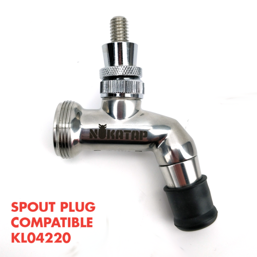 NukaTap® Stainless Steel Beer Faucet | Forward Sealing