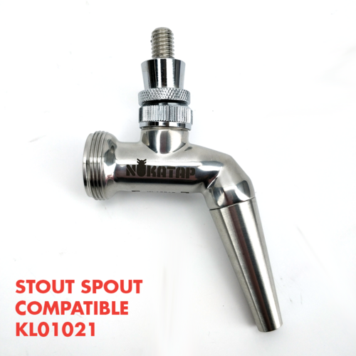 NukaTap® Stainless Steel Beer Faucet | Forward Sealing