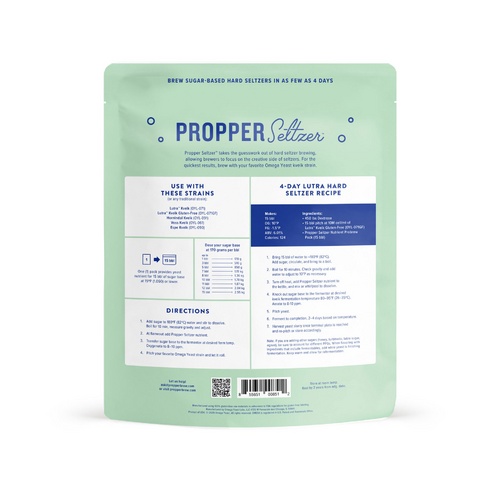 Propper Seltzer™ Brewery Pitches | Yeast Nutrient for Hard Seltzers