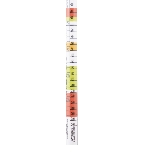 Triple Scale Hydrometer Specific Gravity Potential Alcohol Brix