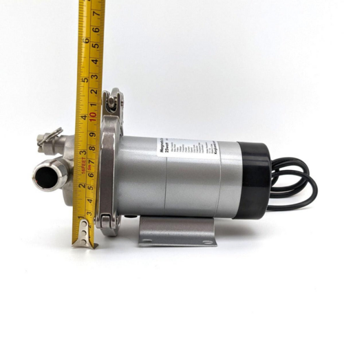 KegLand MKII Magnetic Drive Pump | Inline Pump Head | Stainless Steel | 5 GPM | 25 Watt