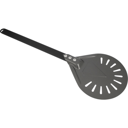 Perforated Pizza Peel Round Pizza Spinner 8" MoreBeer Pro