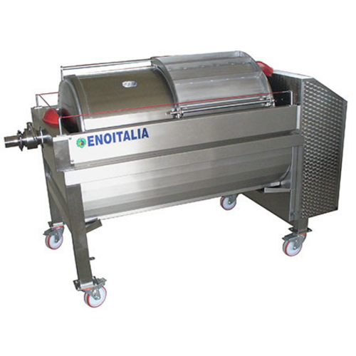EnoItalia Gamma Horizontal Press | Pneumatic Membrane Press | Stainless | 220V 3 Phase