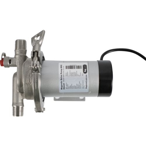 KegLand MKII Magnetic Drive Pump | Inline Pump Head | Stainless Steel | 5 GPM | 25 Watt