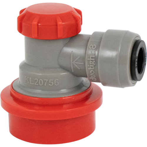 Duotight Ball Lock QD Gas In | Quick Disconnect Gas In Push-In Fitting