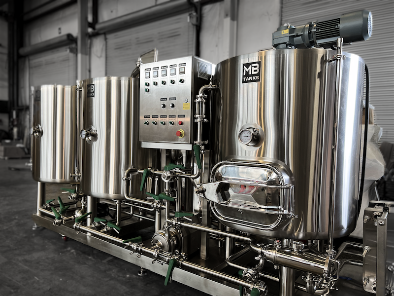 A commercial brewing system